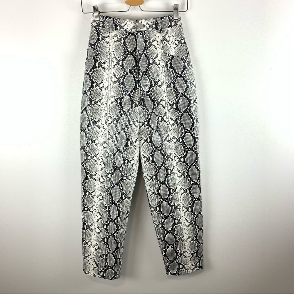 Revolve LPA Marco Pant Snake Sequin Embellishment Size XXS